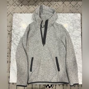 lululemon fleece half zip